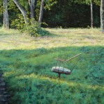 Easy Chair (Print) - Image size 11" x 12.25" (28 x 31 cm) - Matted Size 16" x 17" (41 x 43 cm) - Price $125