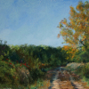 "Road To Farm", Pastel