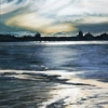 Sundown Esplanade 16.5” X 11” (42 X 28 Cm), Pastel