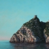 Castello A Sant’Alessio Siculo 16” X 25.5” (41 X 65 Cm), Pastel