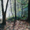 Near The Clearing 8.25” X 13” (21 X 33 Cm), Pastel