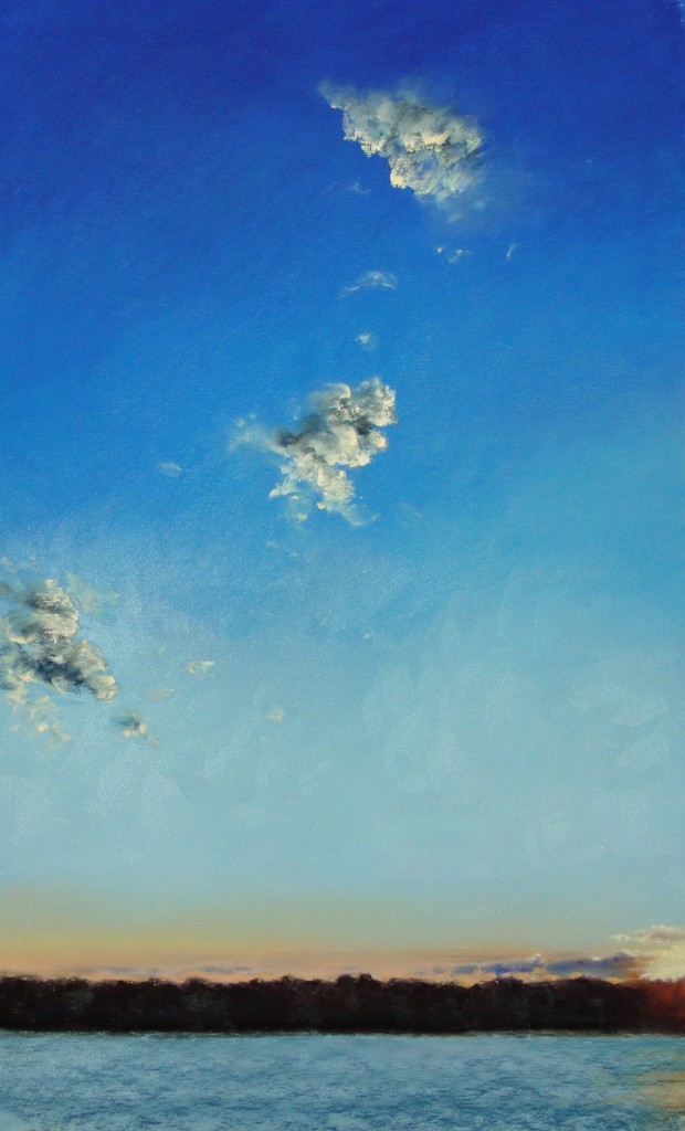 Nuvole (Clouds) (Print) - Image size 15" x 9.25" (38 x 24 cm) - Matted Size 21" x 14" (54 x 36 cm) - Price $125